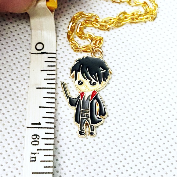 Necklace Harry Potter Gift Anime Kawaii Hogwarts Gryffindor Wizard Witch - Picture 3 of 4